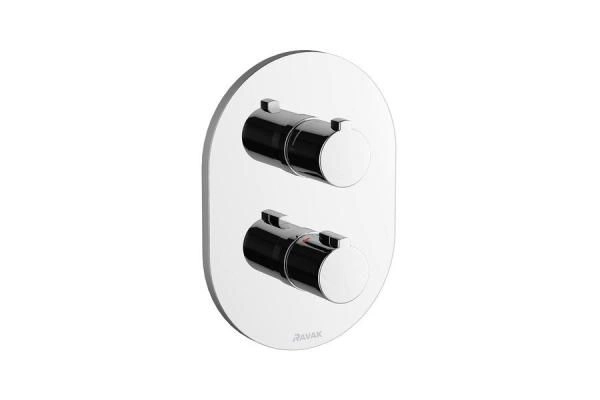 Смеситель для душа Ravak Chrome CR 064.00 скрытого монтажа термостат X070095 Смеситель для душа Ravak Chrome CR 064.00 скрытого монтажа термостат X070095