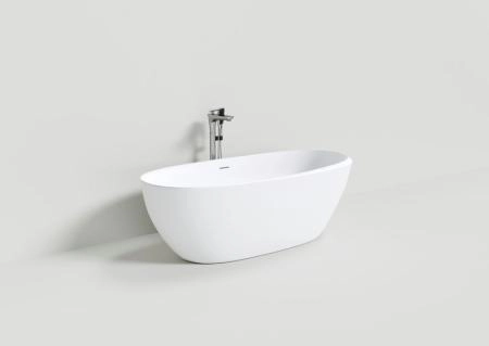 Ванна NT BAGNO NT204 VENEZIA 1600x700 искусственный камень белый матовый