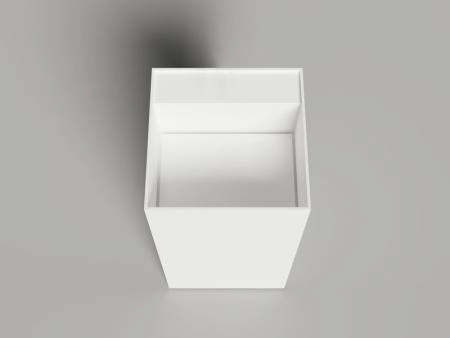 Раковина Salini ARMONIA SQUARE TOP 01  S-Sense глянцевая 45x45 130512G напольная