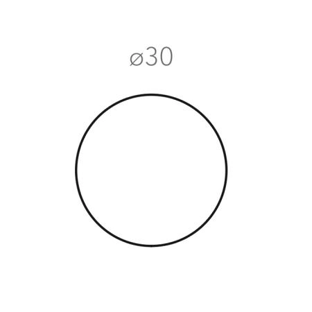ADJ Круглый плейсмат, D30 см., цвет: небесный/эвкалипт