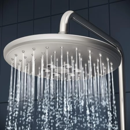 Душевая система VitrA Aquaheat A47205EXP с термостатическим смесителем и ручным душем хром латунь