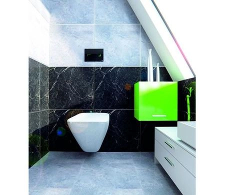 Панель бесконтактная двойная OLI Tribe 879063, hydroboost, черная