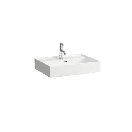 Laufen Kartell Раковина 60х46х12 см, 1 отв., покрытие LCC, цвет: белый