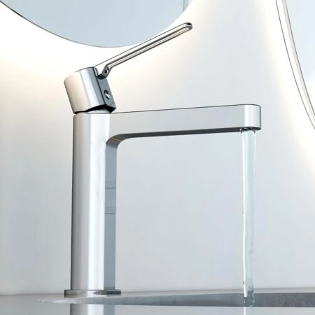 Смеситель Vincea Rondo VBF-1R1CH для раковины однорычажный, хром