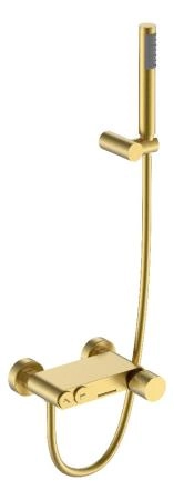 Смеситель STICK Boheme для ванны Matt Gold c ручкой DIAMOND 123-MG