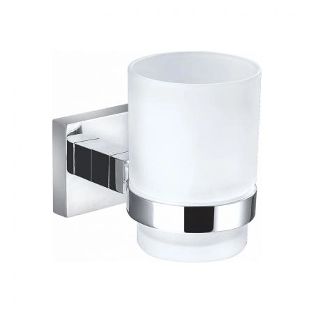 Стакан для зубных щеток с держателем WONZON & WOGHAND POLO, Хром (WW-8921)