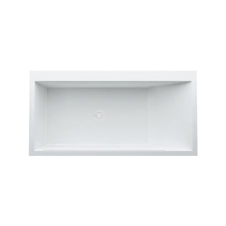 Laufen Kartell Ванна 1700x860x440мм, свободностоящая, с слив-переливом с подсветкой,  сист. подъема, материал: композит, цвет: белый