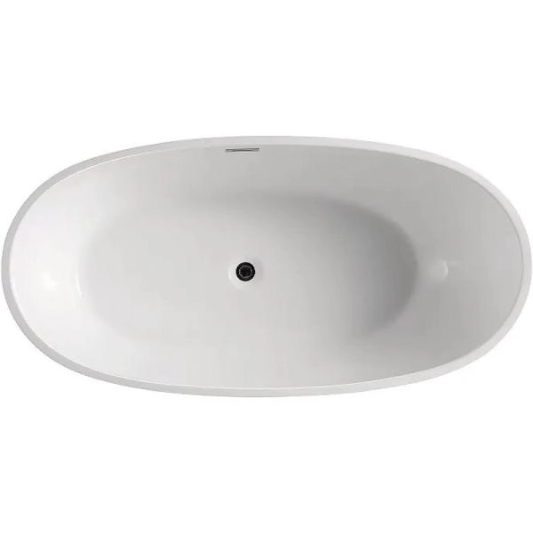 Ванна акриловая Azario Leeds 169x85 свободностоящая (LEE17085)