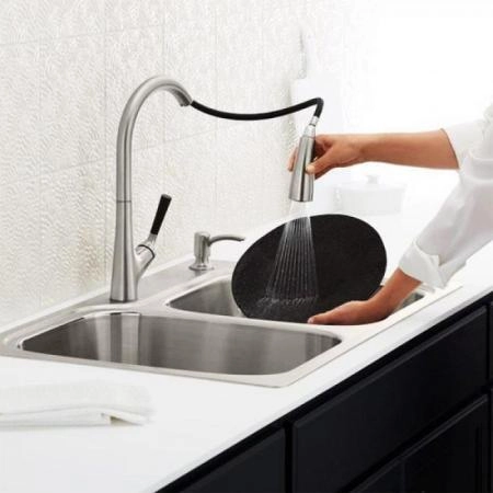 Смеситель Jacob Delafon MALLECO E562-VS для кухни матовый хром