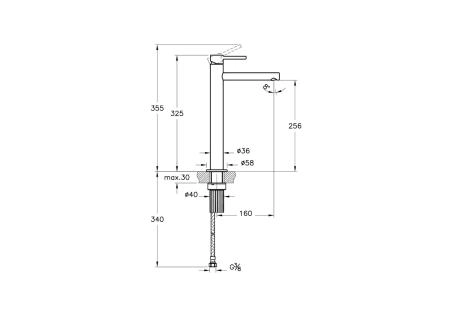 Смеситель VitrA Origin A4255836