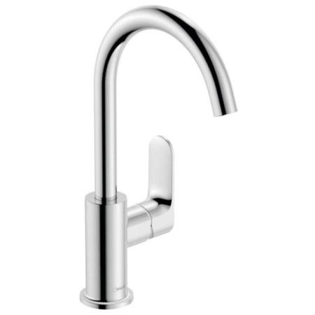 Смеситель Hansgrohe 72536000 Rebris S для раковины 222 мм, со сливным гарнитуром, ? излив хром