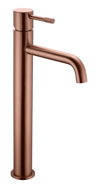 Смеситель для умывальника Boheme высокий, Uno Brushed Bronze 462-BRB