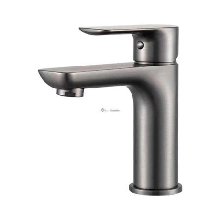 Смеситель для раковины Gappo G1048-9 Оружейная сталь