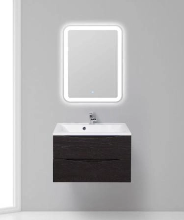 Тумба под раковину Belbagno MARINO Bianco Opaco подвесная 750x450x500 MARINO-750-2C-SO-BO-P