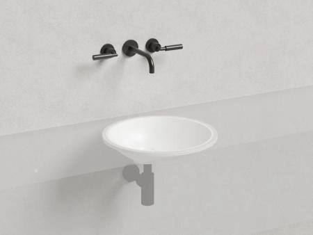 Раковина Salini MAREA 08 S-Stone матовая 42x42 1802208M встраиваемая