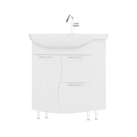 Тумба для ванной Volna Adel 70.1D.2Y напольная (Балтика) раковина отдельно