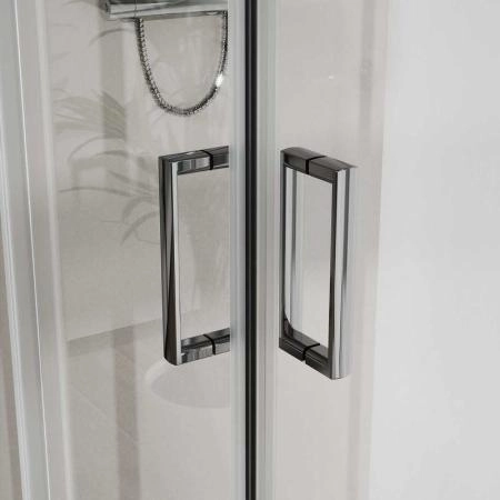 Душевой уголок Vincea City VSS-5CT800CL, 800*800, хром, стекло прозрачное