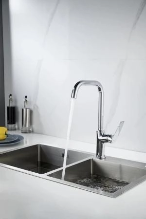 Смеситель KNOTLOR MUSE KN-61, хром