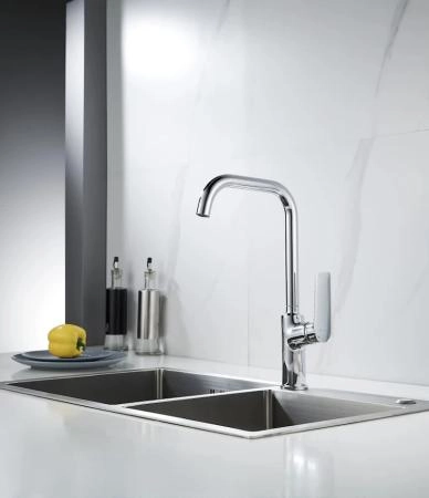 Смеситель KNOTLOR MUSE KN-61, хром
