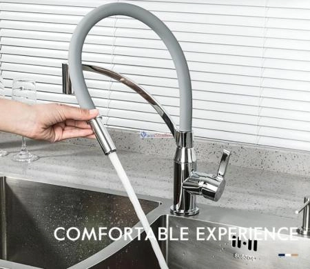 Смеситель для кухни Frap F4552 хром