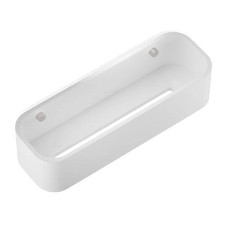 Decor Walther Stone DCT30 Душевая полочка 30x10см, подвесная, цвет: белый / сталь матовая