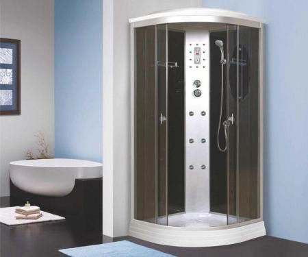 Душевая кабина Niagara Ultra NG-5012-01 (1200х1200х2200) низкий поддон(16см) стекло ТОНИРОВАННОЕ