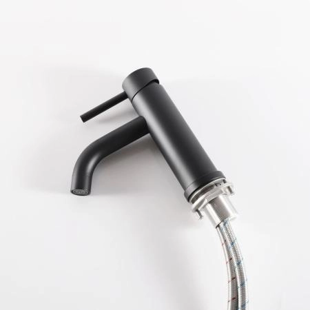 Смеситель Gid Inga SS096-BM-K для раковины Черный матовый