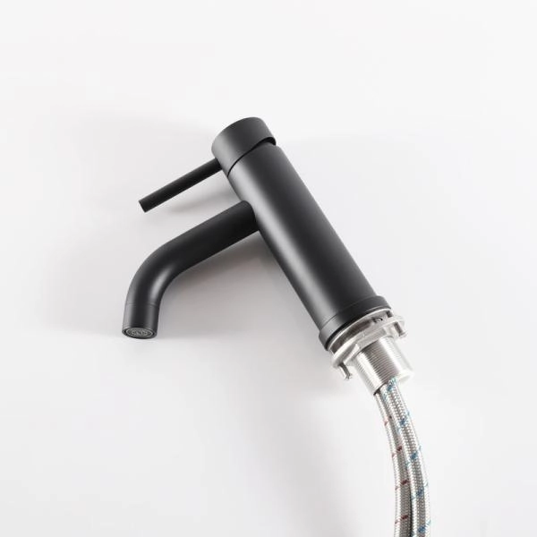 Смеситель Gid Inga SS096-BM-K для раковины Черный матовый