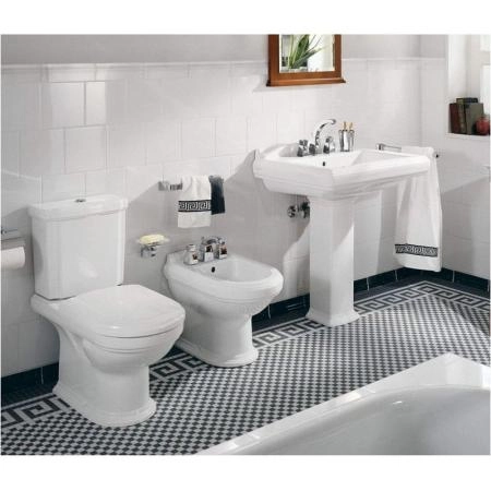 Унитаз Villeroy & Boch Hommage Plus 666210R1 напольный без бачка , альпин ceramicplus