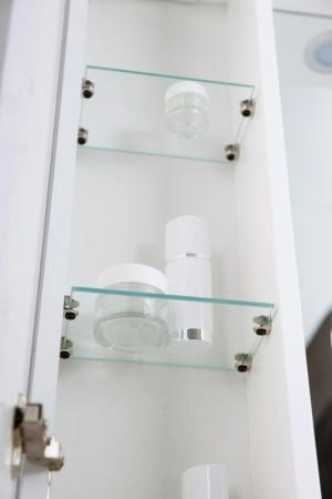 Шкаф Belbagno MARINO Bianco Lucido зеркальный подвесной с подсветкой MARINO-SPC-1200/750-2A-BL-P
