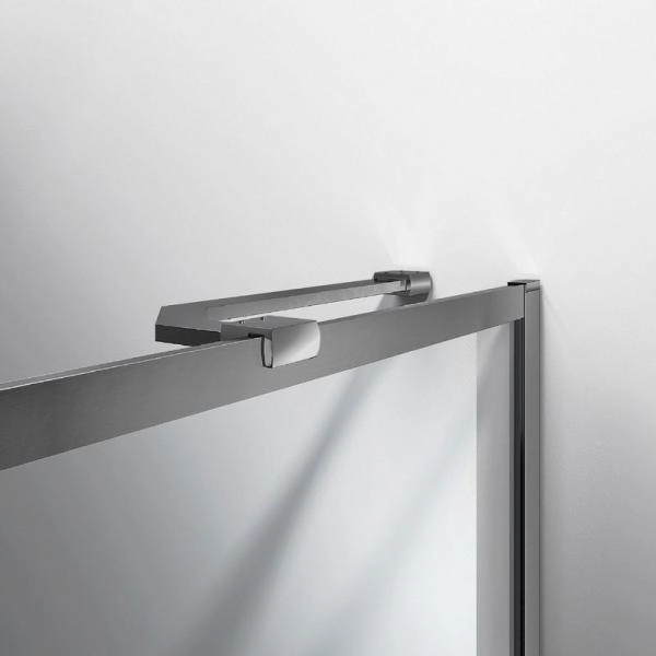 Душевая шторка Vincea VSB-41700CLGM, 700*1400, вороненая сталь, стекло прозрачное