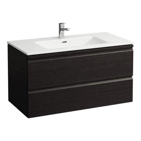 Laufen PRO S Тумба подвесная 100х50х54см., с раковиной Slim, 2 ящика, вкл. комплект органайзер, цвет: венге