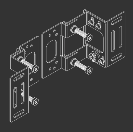 CeaDesign вспомогательное крепление, встраиваемая часть PTR, PWF, UCS e INC