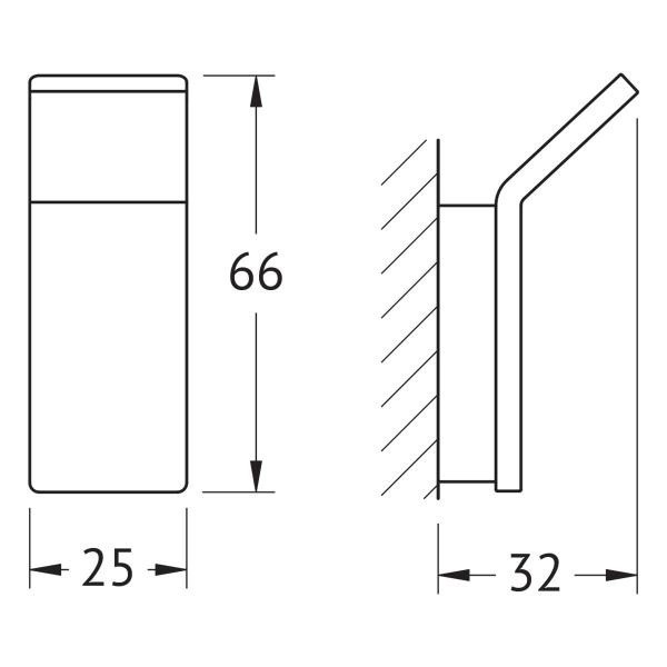 Крючок  ARTWELLE Regen 8315A хром