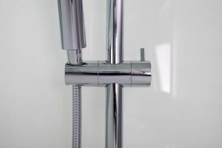 Душевая кабина Esbano 80x80 полукруг стекло матовое ESKB80CR