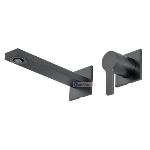 Смеситель для умывальника Keuco Edition 11 51116130200 встраиваемый, 219 мм Хром черный шлифованный