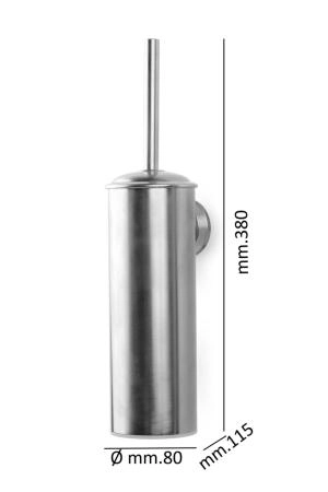 Ерш настенный Boheme AURA Chrome 10254-CR