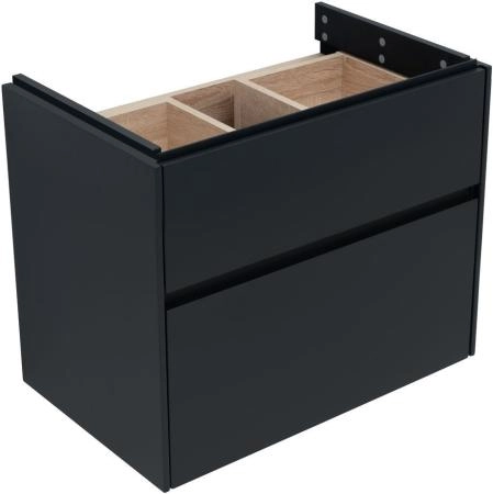 Тумба под раковину Aquanet Бруклин 70 антрацит матовый