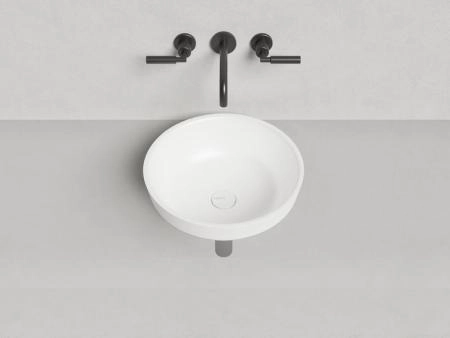 Раковина Salini MAREA 03 S-Stone матовая 42x42 1802203M полувстраиваемая