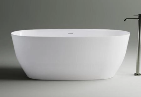 Ванна Astra Form АТРИЯ 180х80 щелевой перелив белая иск. камень