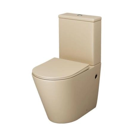 Унитаз Grossman GR-4480BEMS Color (620*365*810) БЕЖЕВЫЙ МАТОВЫЙ напольный Безободковый