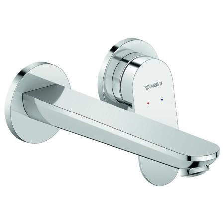 Duravit Wave Смеситель для раковины, встраиваемый, излив: 20см., цвет: хром