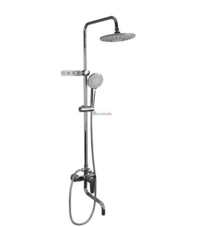 Душевая система Frap F24001 хром для ванны