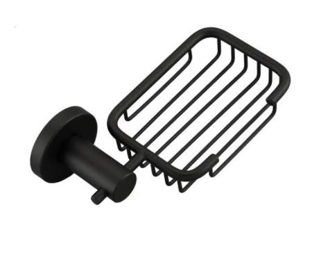 Мыльница решетка Frap F30202-1 черный матовый