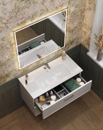 Раковина Kerama Marazzi PIANO ПИАНО PI.wb.95 95 с крепежом