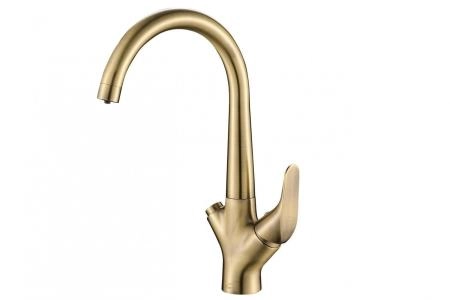 Смеситель для кухни ZORG Steel Hammer (SH 815 BRONZE) бронза