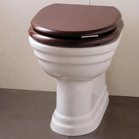 Devon Classica Унитаз напольный пристенный (45x36,3 cм), горизонтальный выпуск, цвет: белый (НЕ производится!)