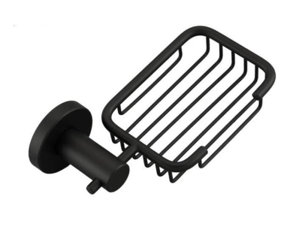 Мыльница решетка Frap F30202-1 черный матовый