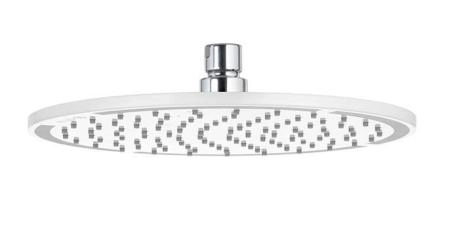 Верхний душ Kludi A-Qa 6434091-00 D40 см круглый, плоский 8 мм, цвет белый