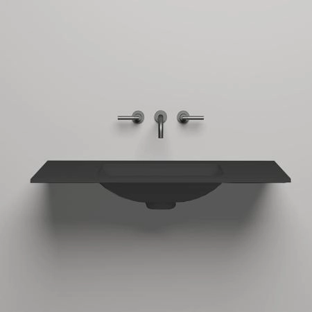 Salini Столешница 100х50х1.5 cм, из материалов S-Stone, цвет: RAL 9011